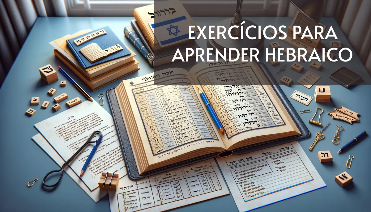 3 Livros de Exercícios de Hebraico Grátis! [PDF]