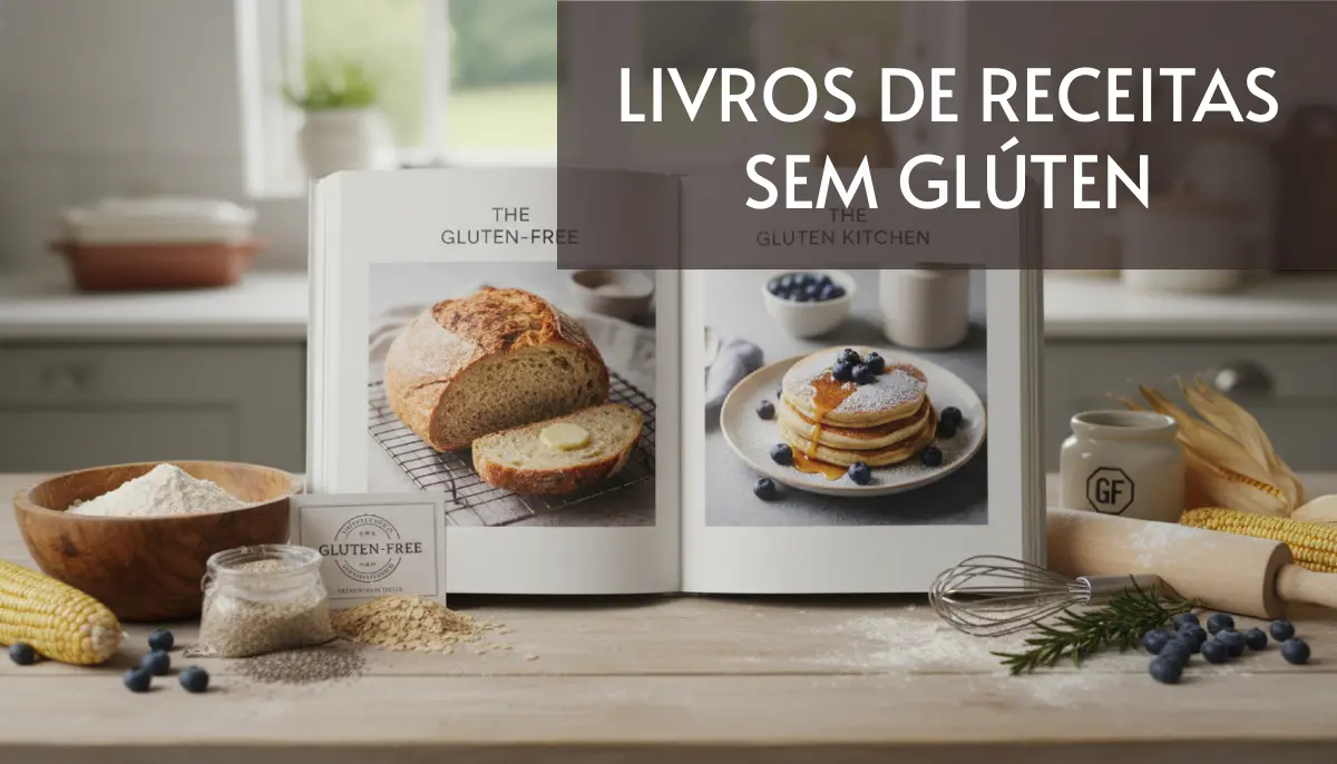 5 Livros de Receitas sem Glúten Grátis! [PDF]