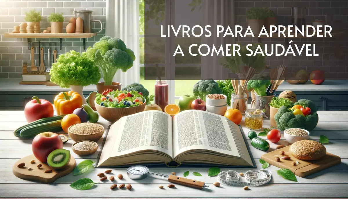 +15 Livros para Aprender a Comer Saudável Grátis! [PDF]