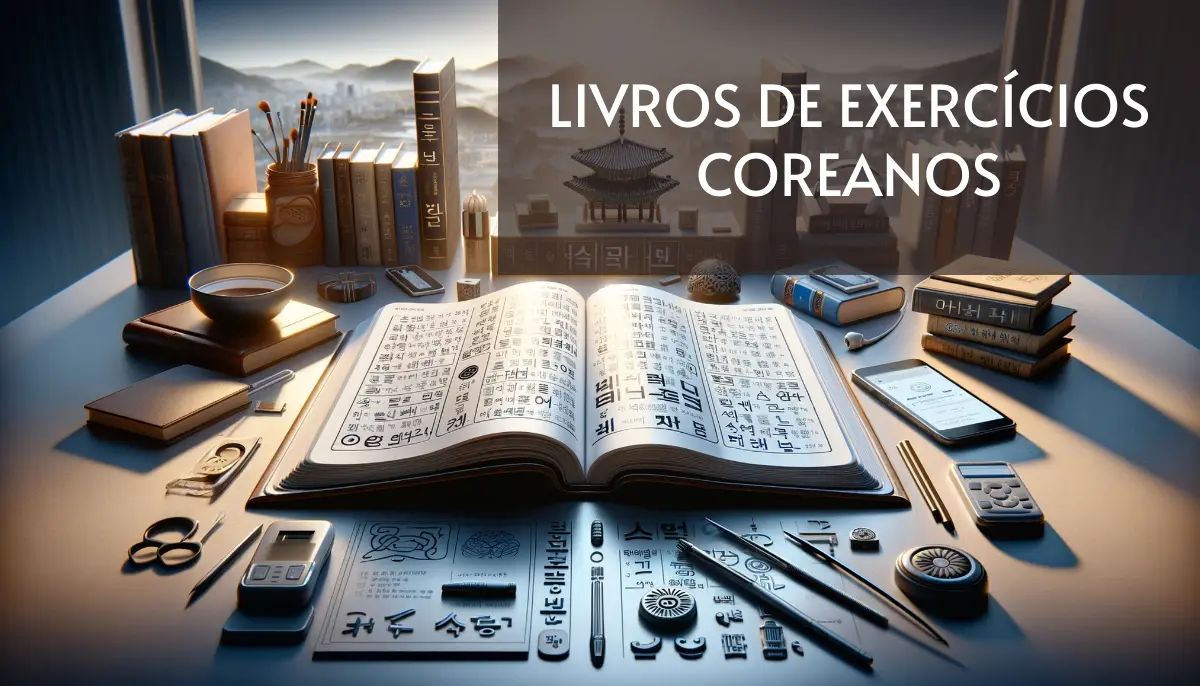 10 Livros de Exercícios Coreanos Grátis! [PDF]