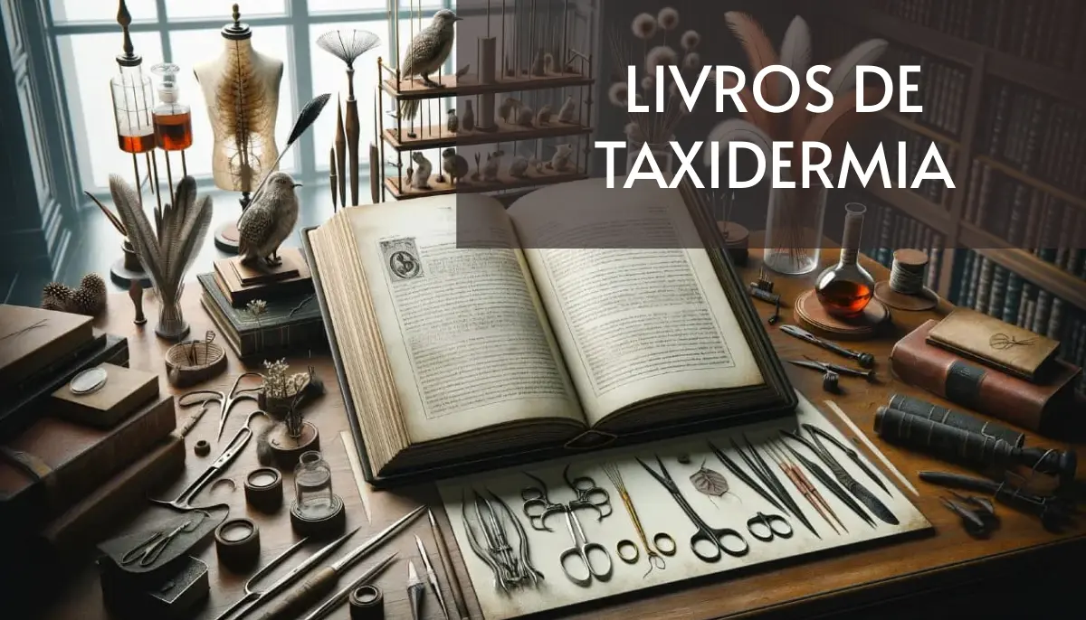5 Livros de Taxidermia Grátis! [PDF]