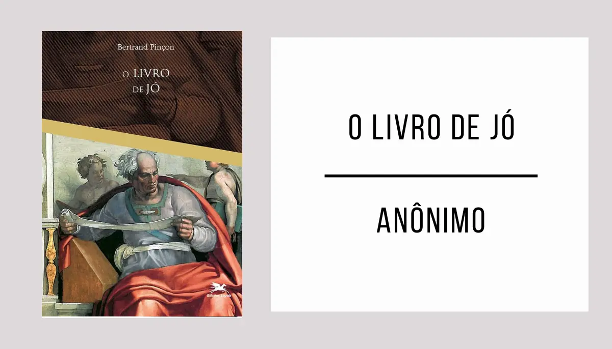 O Livro de Jó da Bíblia de Anônimo
