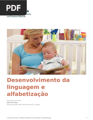 Desenvolvimento da linguagem e alfabetização