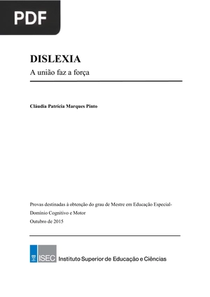 Dislexia. A união faz a força