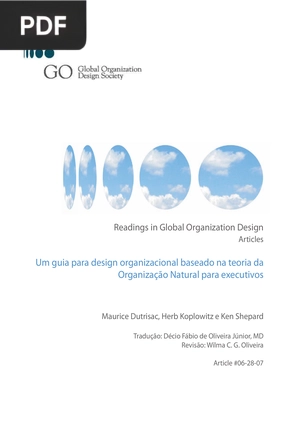 Um guia para design organizacional baseado na teoria da Organização Natural para executivos