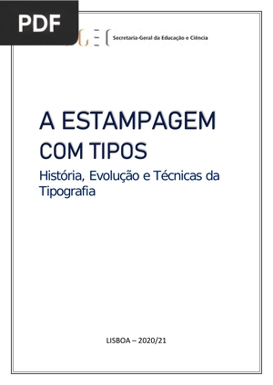 História, Evolução e Técnicas da Tipografia