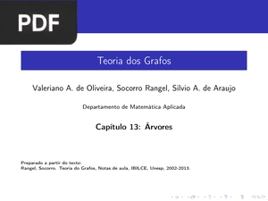 Teoria dos Grafos (Apresentação)