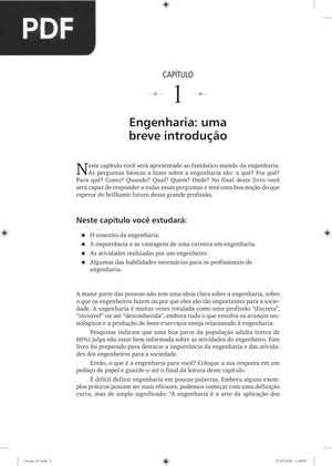 Engenharia: uma breve introdução