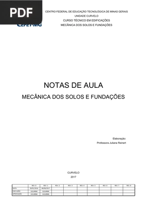 Mecânica dos solos e fundações
