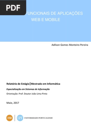 Testes Funcionais de Aplicações Web e Mobile