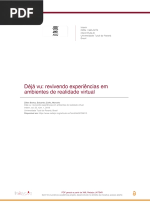 Déjá vu: revivendo experiências em ambientes de realidade virtual