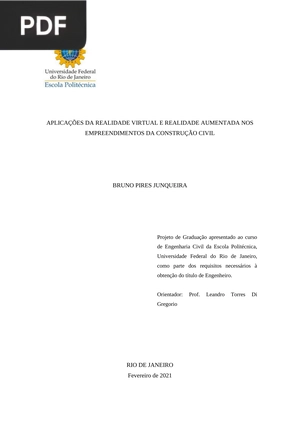 Aplicacoes de realidade virtual e realidade aumentada nos empreendimentos da construccao civil