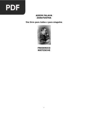 Assim falava Zaratustra