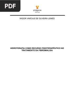 Hidroterapia como recurso fisioterapêutico con o tratamento da fibromialgiaI