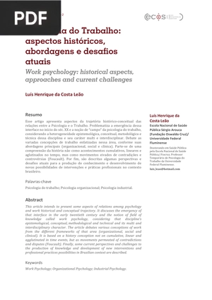 Psicologia do Trabalho