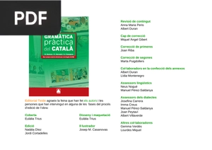 Gramàtica pràctica del català