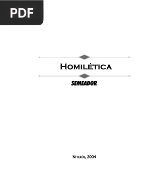 Homilética - Semeador