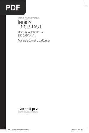 Índios no Brasil - História, Direitos e Cidadania