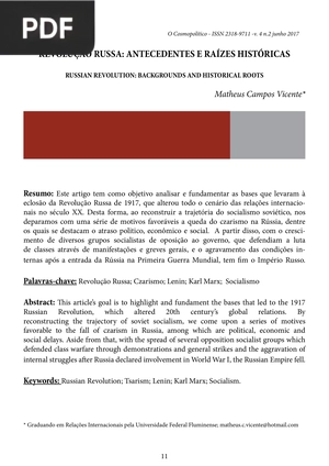 Revolução Russa - Antecedentes E Raízes Históricas