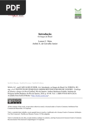Introdução os fungos do Brasil