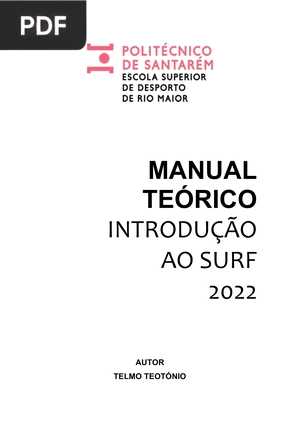 Manual Teórico - Introdução ao Surf