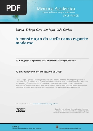 A construçao do surfe como esporte moderno