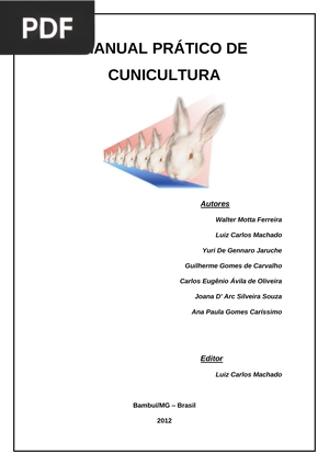 Manual Prático De Cunicultura