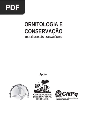 Ornitologia e Conservação