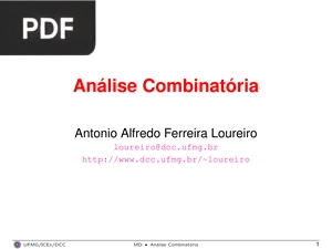 Análise Combinatória