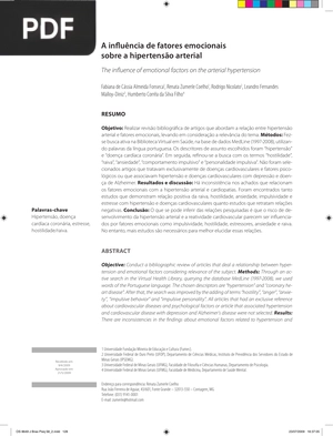 A influência de fatores emocionais sobre a hipertensão arterial (Artigo)