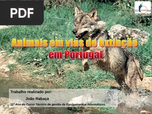 Animais em vias de extinção em Portugal