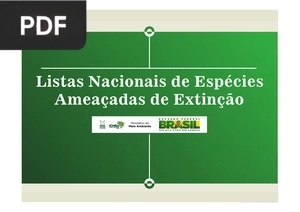 Listas Nacionais de Espécies Ameaçadas de Extinção (Apresentação)