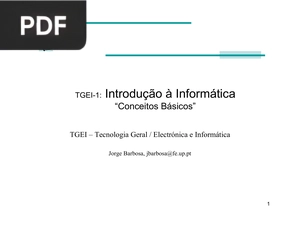 Introdução à Informática (Apresentação)