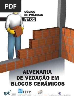 Alvenaria de verdação em blocos cerâmicos