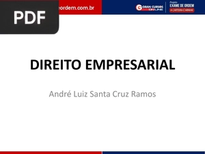 Direito empresarial (Apresentação)