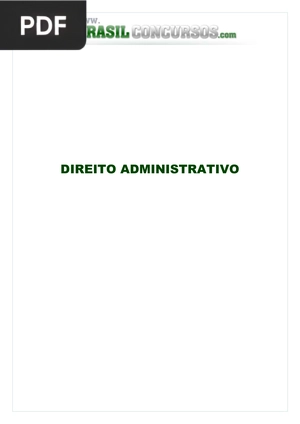 Direito Administrativo