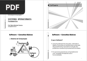Sistemas Operacionais: Fundamentos