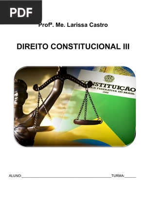 Direito Constitucional III