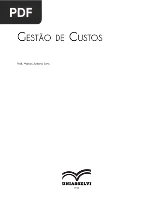 Gestão de Custos