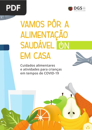 Vamos píor a alimentação saudável em casa