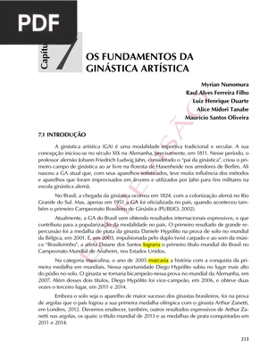 Os fundamentos da ginástica artística