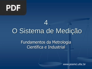 O Sistema de Medição (Arpesentação)