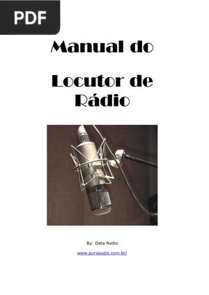 Manual do Locutor de Rádio