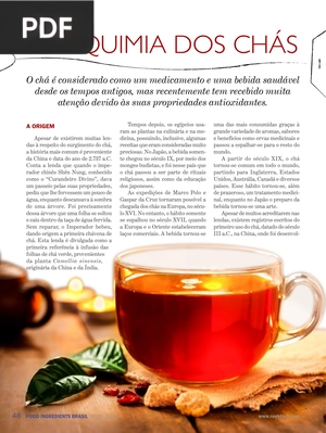 A alguimia dos chás (Artigo)