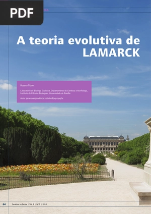 A teoria evolutiva de Lamarck (Artigo)