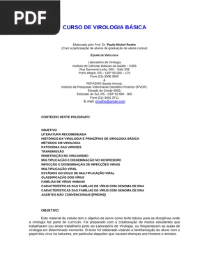 Curso de virologia básica