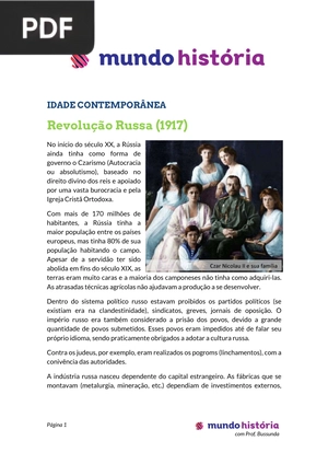 Revolução Russa (1917) (Artigo)