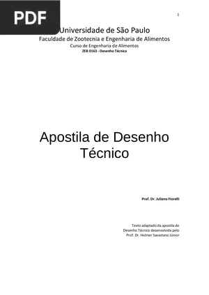 Apostila de Desenho Técnico