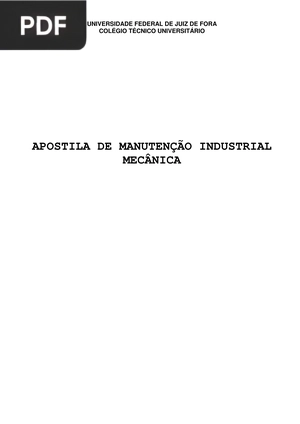 Apostila De Manutenção Industrial Mecânica