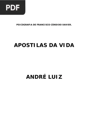 Apostilas da vida